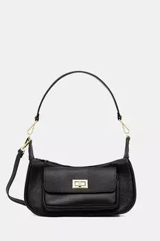 Кожаная сумка Answear.Lab, черный