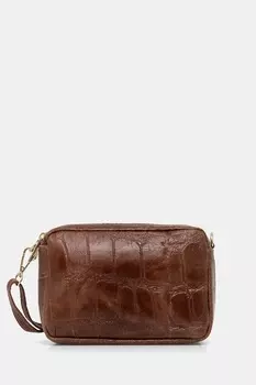 Кожаная сумка Answear.Lab, коричневый
