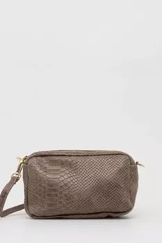 Кожаная сумка Answear.Lab, коричневый