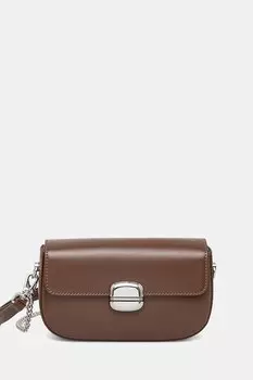 Кожаная сумка Answear.Lab, коричневый