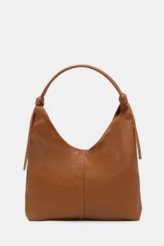 Кожаная сумка Answear.Lab, коричневый