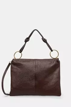 Кожаная сумка Answear.Lab, коричневый
