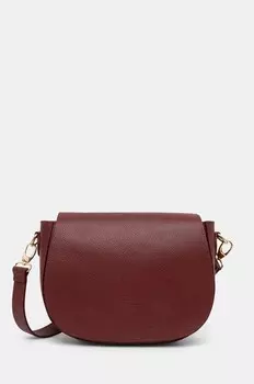 Кожаная сумка Answear Lab, красный