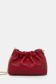 Кожаная сумка Answear Lab, красный