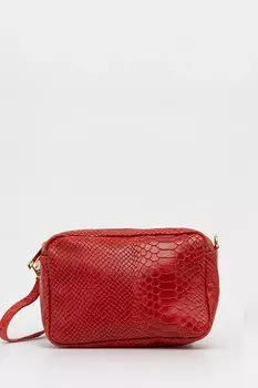 Кожаная сумка Answear.Lab, красный