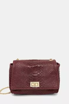 Кожаная сумка Answear.Lab, красный