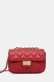 Кожаная сумка Answear.Lab, красный