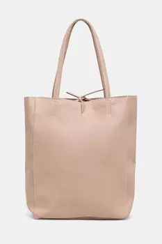 Кожаная сумка Answear.Lab, розовый