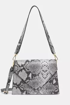 Кожаная сумка Answear.Lab, серый