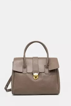 Кожаная сумка Answear.Lab, серый