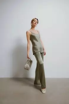 Кожаная сумка Answear.Lab, серый