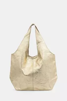 Кожаная сумка Answear.Lab, золотой