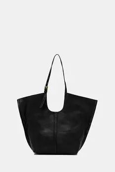 Кожаная сумка ARA Allsaints, черный