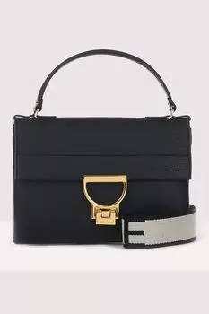 Кожаная сумка Arlettis Coccinelle, черный