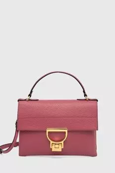 Кожаная сумка ARLETTIS Coccinelle, розовый