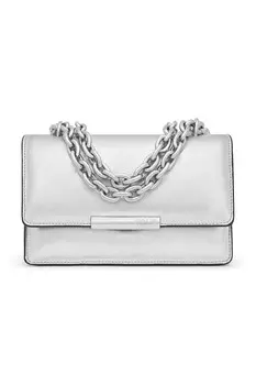 Кожаная сумка Audree Tous, серебряный