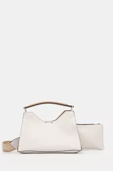 Кожаная сумка AURORA Gianni Chiarini, бежевый