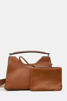 Кожаная сумка AURORA Gianni Chiarini, коричневый