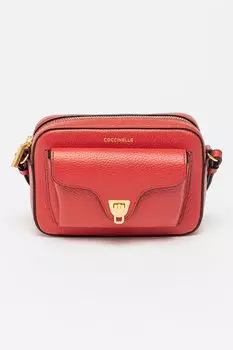 Кожаная сумка Beat Coccinelle, красный