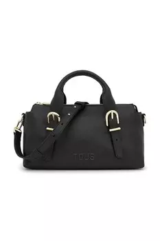 Кожаная сумка BUCKLES Tous, черный