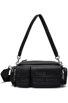 Кожаная сумка cargo Marc Jacobs, черный