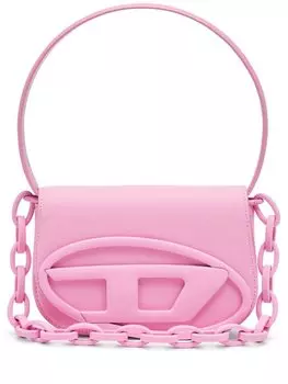 Кожаная сумка через плечо 1DR Diesel, розовый