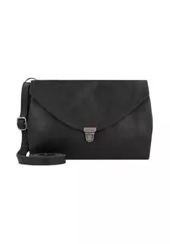 Кожаная сумка через плечо Aberdeen 20 см HAROLD'S, черный