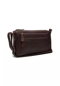 Кожаная сумка через плечо Alberta 27 см The Chesterfield Brand, коричневый