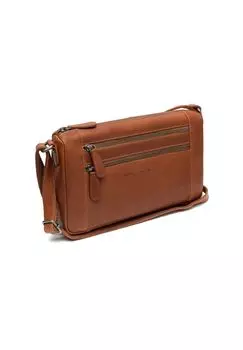 Кожаная сумка через плечо Alberta 27 см The Chesterfield Brand, цвет Cognac