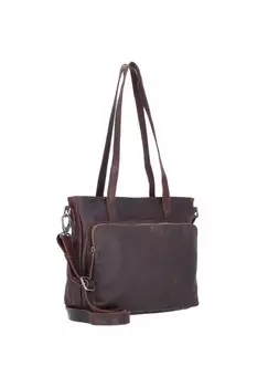 Кожаная сумка через плечо Alicante 31 см The Chesterfield Brand, коричневый