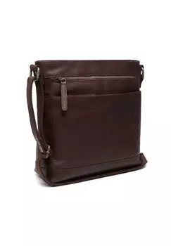 Кожаная сумка через плечо Almeria 25 см The Chesterfield Brand, коричневый