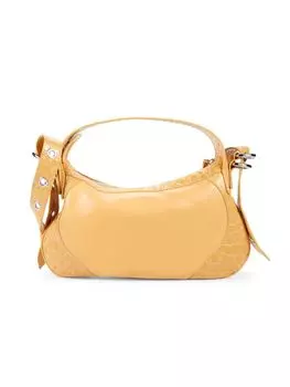 Кожаная сумка через плечо Amira By Far, желтый