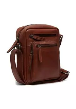 Кожаная сумка через плечо Ancona 19 см The Chesterfield Brand, цвет Cognac