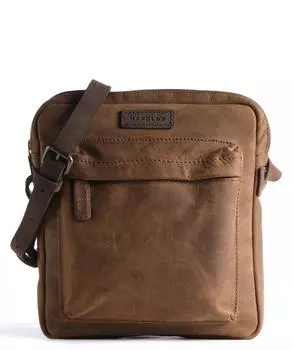 Кожаная сумка через плечо Antic M Harold'S, коричневый