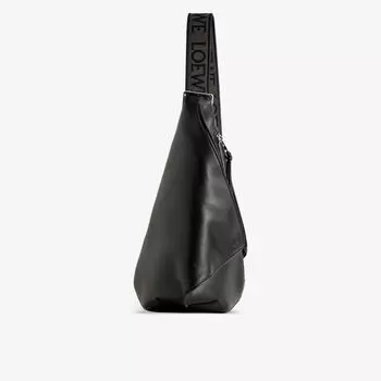 Кожаная сумка через плечо Anton Loewe, черный