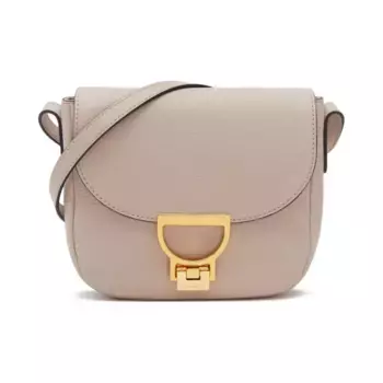 Кожаная сумка через плечо Arlettis Coccinelle, бежевый