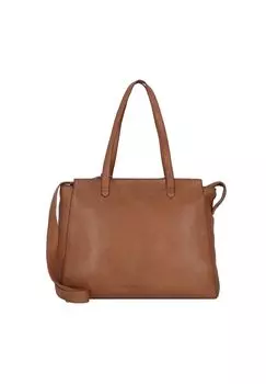 Кожаная сумка через плечо Babell 41 см с отделением для ноутбука COWBOYSBAG, цвет Cognac