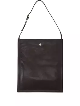 Кожаная сумка через плечо Bally, коричневый