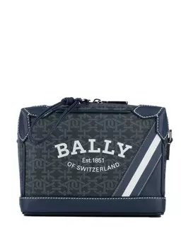 Кожаная сумка через плечо Bally, синий