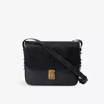 Кожаная сумка через плечо bellissima maxi Soeur, черный