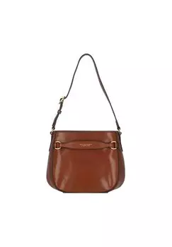 Кожаная сумка через плечо Bettina 26 см THE BRIDGE, цвет Marrone