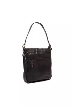 Кожаная сумка через плечо Black Label 28 см The Chesterfield Brand, коричневый