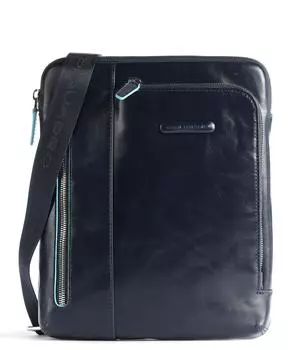 Кожаная сумка через плечо Blue Square Piquadro, синий