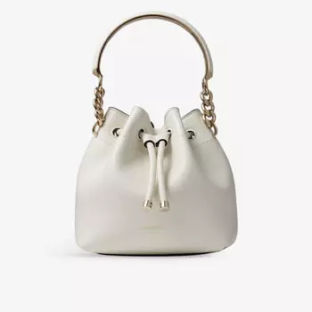 Кожаная сумка через плечо Bon Bon Jimmy Choo, желтый