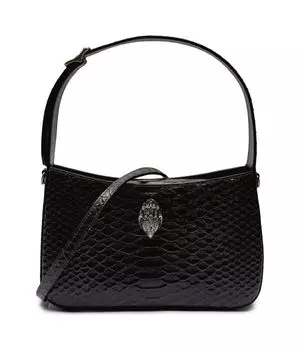 Кожаная сумка через плечо Bond Kurt Geiger, черный