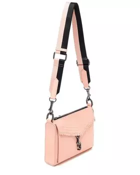 Кожаная сумка через плечо Botkier Trigger, розовый