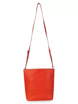 Кожаная сумка через плечо Bottega Veneta, цвет Lava