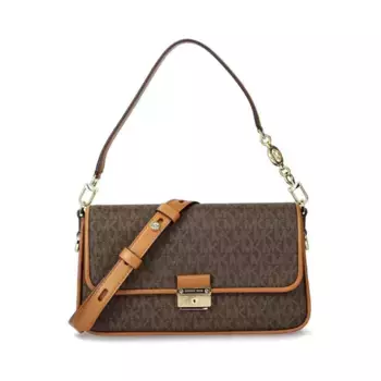 Кожаная сумка через плечо Bradshaw Michael Kors, коричневый