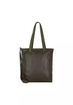 Кожаная сумка через плечо Buckley 32 см с отделением для ноутбука COWBOYSBAG, цвет Dark Green