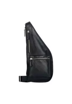 Кожаная сумка через плечо Buddy 40 см PICARD, черный